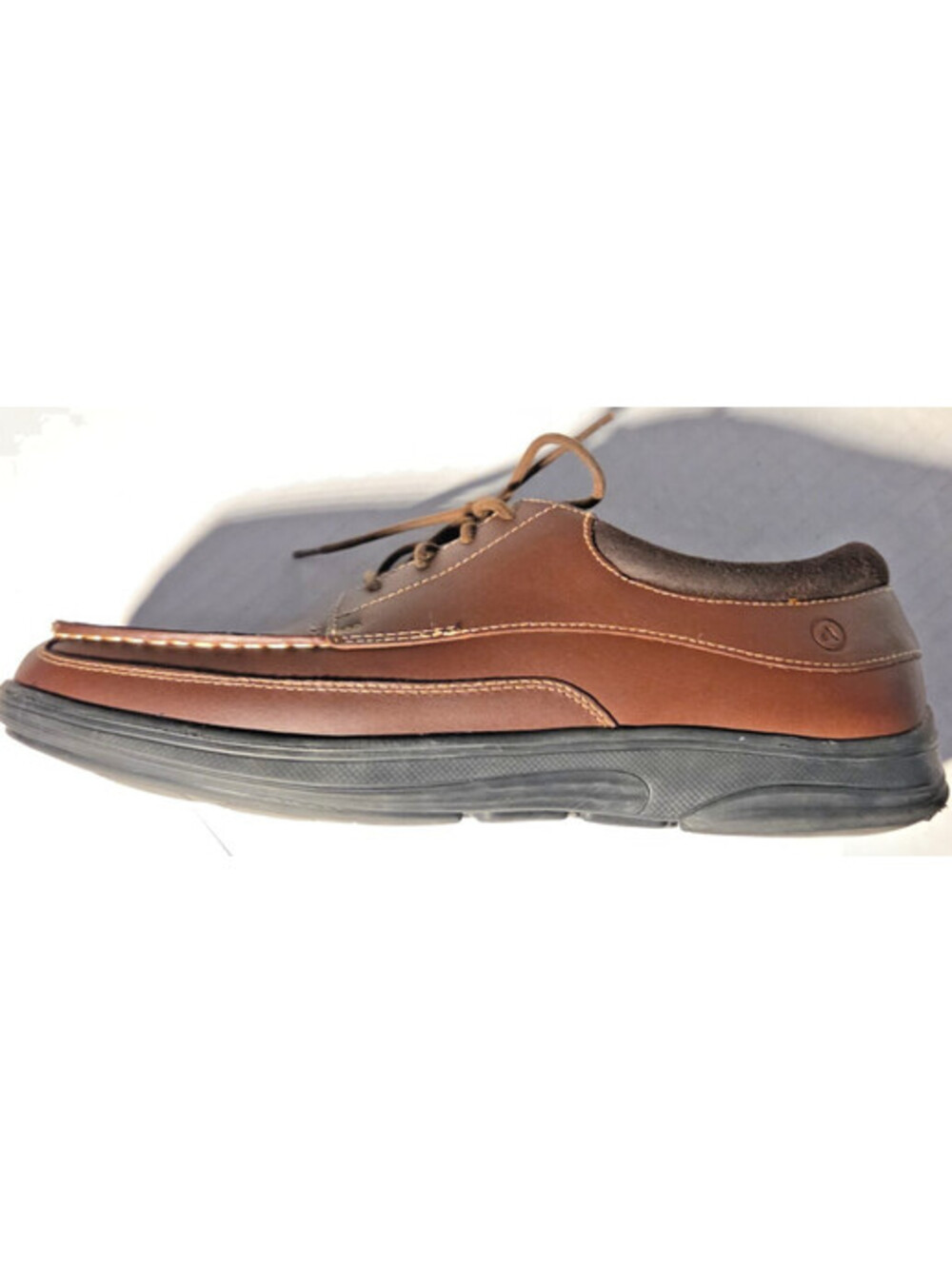 Anodyne No 30 Mens 11M Whiskey Brown Leather Diabetic Comfort Shoes Orthopedic